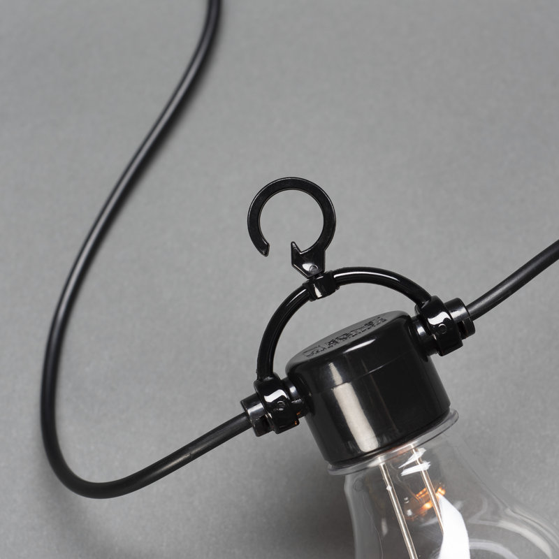 LED 10 - Bulb Shaded String Light (End to End Connectable), Beige