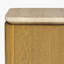 Table d'appoint Marisol Travertine-712448127