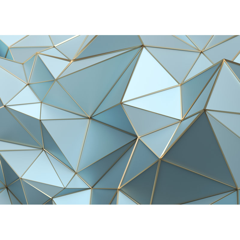 Friedolf Geometric Area Rug, Rectangle 90 x 150cm