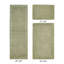 Ensemble de tapis pour salle de bain réversible 100% coton 2370 g / m² Merkel - ultra doux, très absorbant, lavable à la machine, certifié OEKO-TEX, idéal pour la douche, la baignoire et le meuble-lavabo, sauge-1674952977-1675023338