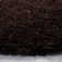 Tapis chocolat à poils longs Assar