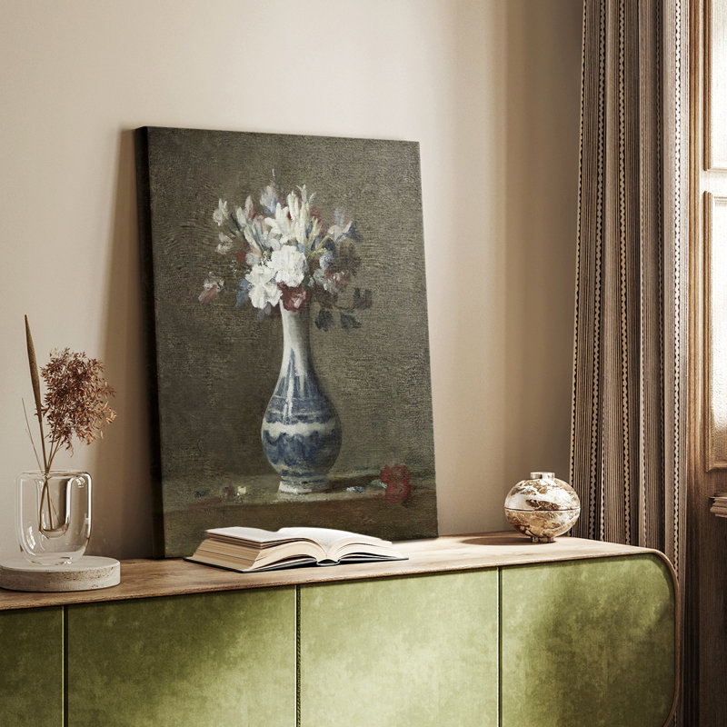 Imprimé floral rétro «Liv» - Cavas