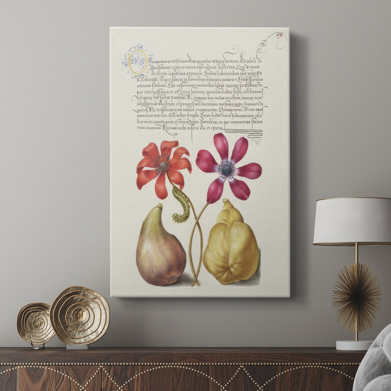 Hoefnagel, spéculations tropicales - galerie sur mesure Cavas, H 60 po x l 40 po