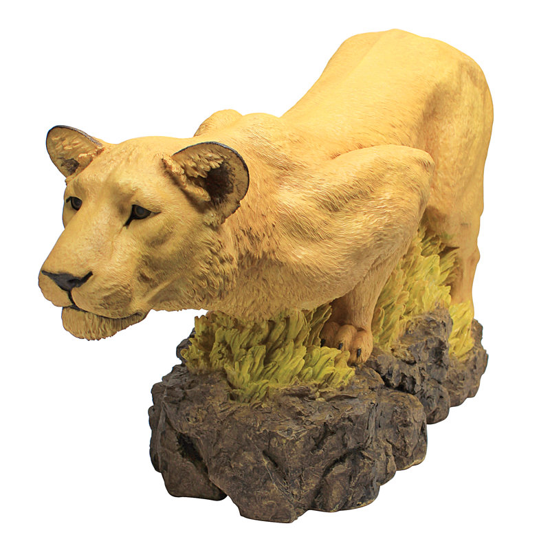 Lioness on the Prowl Statue