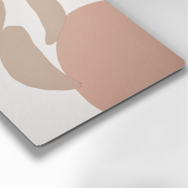 Minimalisme 22, art mural gris en métal, H 24 po x l 36 po