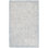 Laine touffetée à la main Juniper Tapis oriental en coton gris / bleu