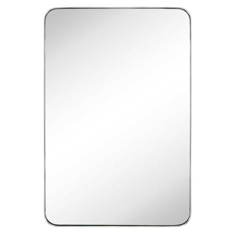 Miroir de salle de bain Javeion, Or brossé, 40 po x 30 po