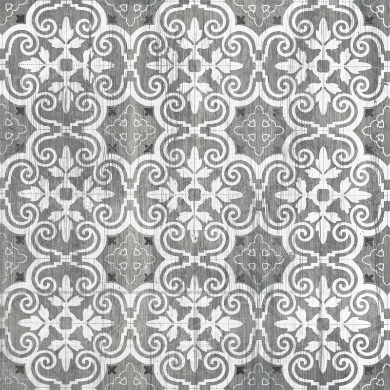 Carreau Boho Luxe II, H 12 po x l 12 po x P 1,25 po