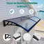 GUANSU-CN Polycarbonate Cover Retractable Door / Window Awning-124654865-124654868