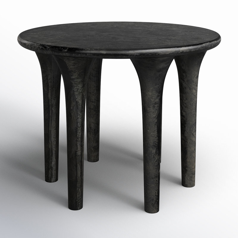 Kelden End Table, Raw Black