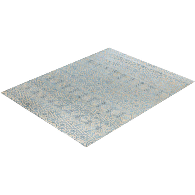 Overdyed One-of-a-Kind 8' 1" X 10' 2" Hand Knotted Area Rug