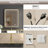 Aluminum Framed Lighted LED Bathroom Vanity Mirror with Anti-Fog 3 Colors Temperature & Dimmable Light Bathroom Vanity Mirror-1847542769-1847542770