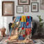 Rustic Patchwork - couverture 1 pièce-99153627