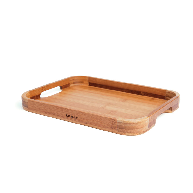 Eco Living Bamboo Tray, 2.8cm H x 23cm W x 30cm D