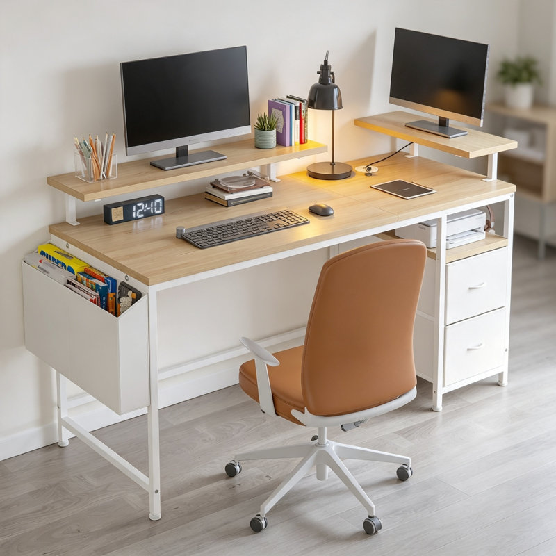 Iron Computer Desk