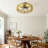11 Inch Flush Mount Ceiling Fan with Lights
