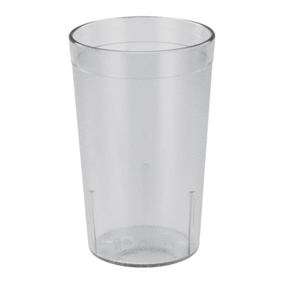Textured Tumblers Pebbled Plastic Drinking Glass