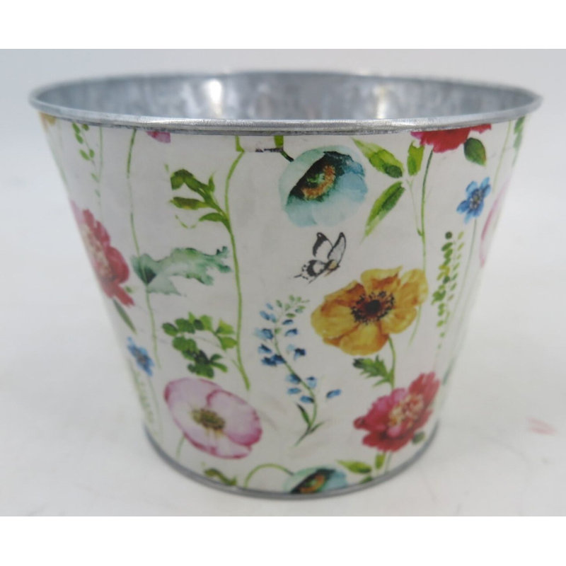 Miltona Metal Pot Planter