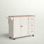 Arlonda Solid Wood Top Kitchen Cart-24748980