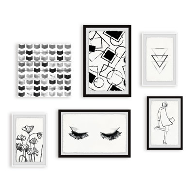 Abdirazaq «The Trend Report» Hexaptych