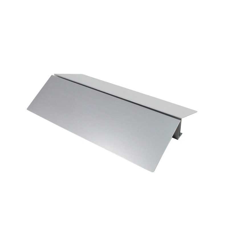 24" Floor Sign Stand, Adjustable Clamp - Silver