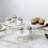 Ilsetraud White Marble Cupcake Cake Stand