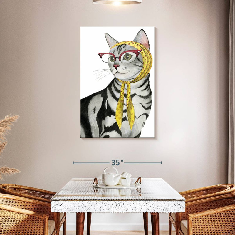 Brampt Cool Cat III, 45" H x 30" W