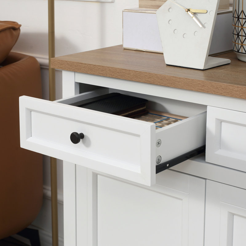 Buffet, armoire de cuisine, armoire blanche