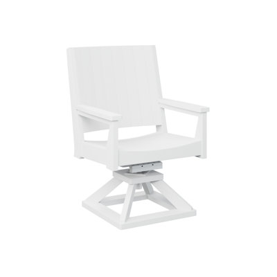 Berlin Gardens Mayhew Chat Swivel Rocker Dining Chair