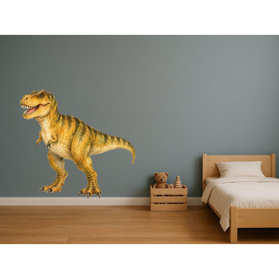 Large T-Rex Wall Decal, Big Peel and Stick Nursery Wall Sticker, Satin Finish Removable Kids Room Wall Art, 20"W x 20"H (50 x 50 cm)