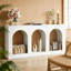 Élégante table d'appoint Arches, table d'entrée, console stable