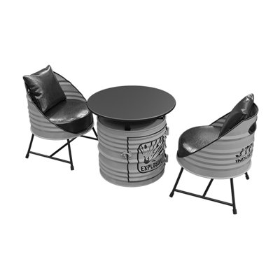 Monterion Pedestal Dining Set