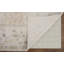 Tapis floral argenté noué à la main Ouimet-1375457184