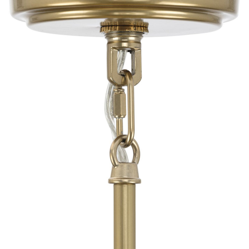Lusail Soft Gold 48" Steel Tiered Chandelier