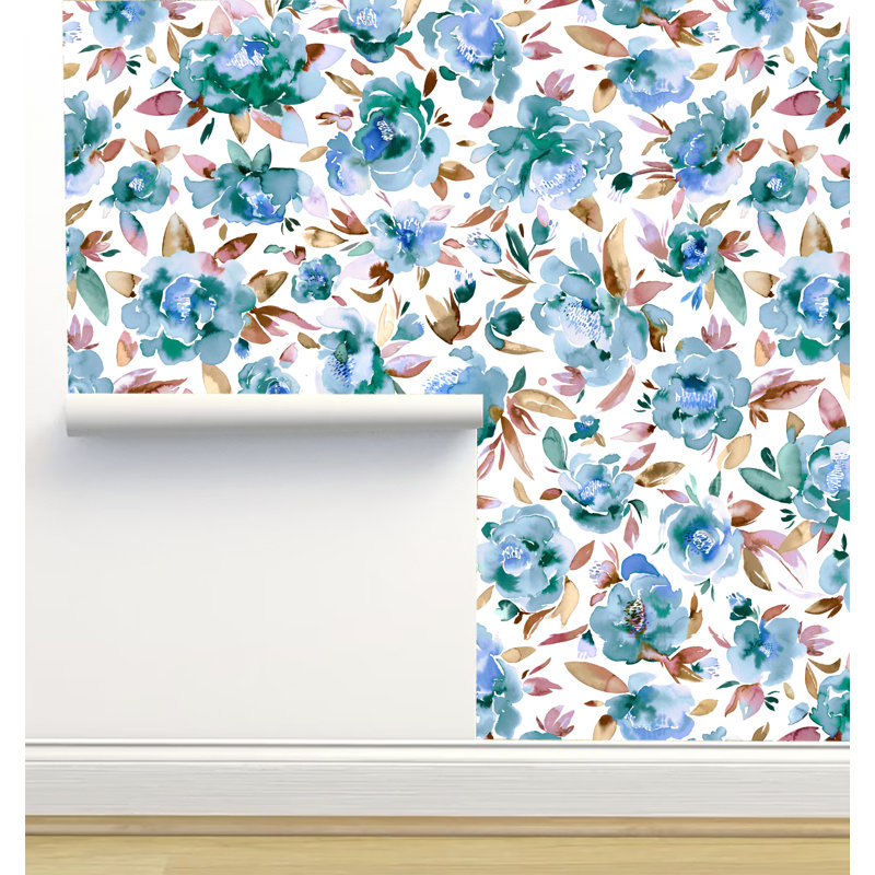Rouleau de papier peint autocollant L 2,16 pi x l 5 po Ninola Designs