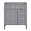 Meuble-lavabo de salle de bain de 30 po sans lavabo supérieur, armoire de rangement moderne avec 2 tiroirs et un tiroir rabattable (BASSIN INCLUS)-2043260366-2043260353