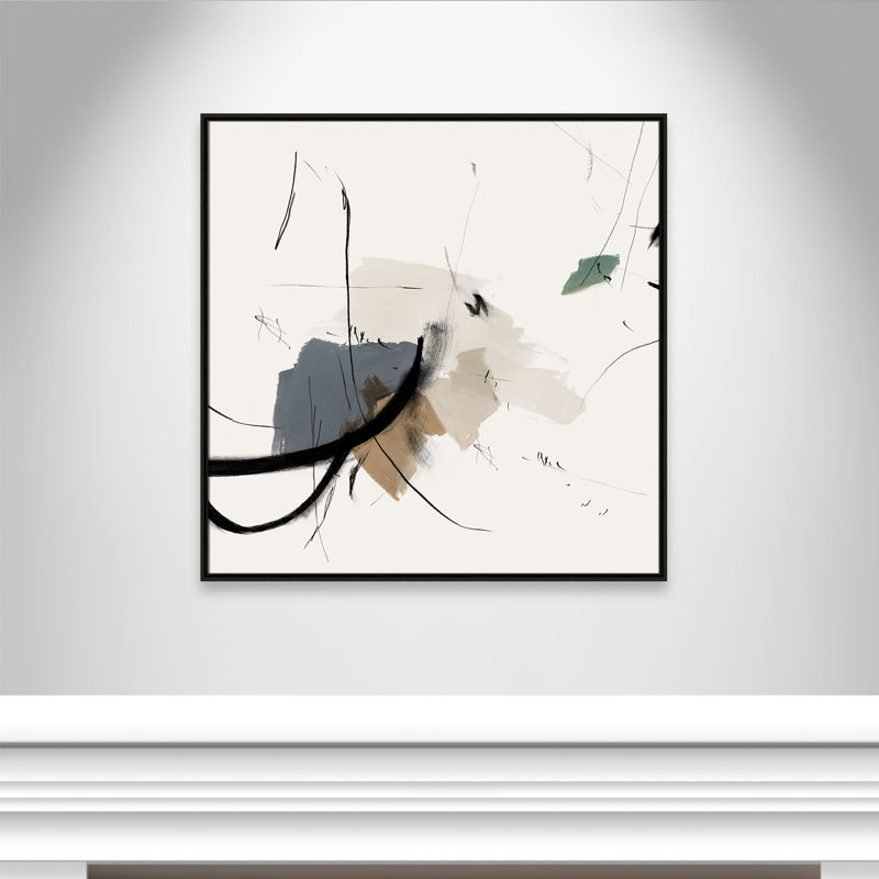 «Heavenly I Print» par Casa Fine Arts, Espresso, H 37,5 po x l 37,5 po