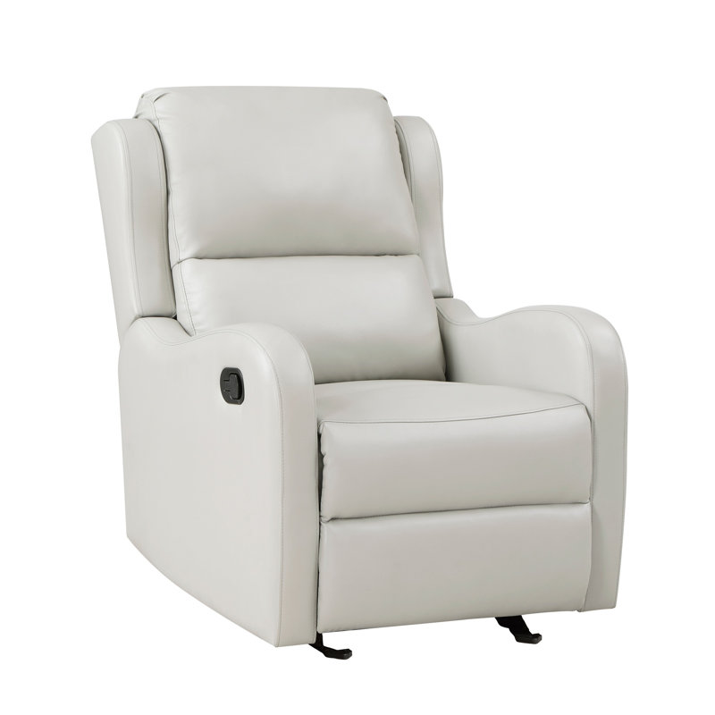 Ammaz Faux Leather Home Theater Seat, Taupe
