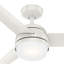 Ventilateur de plafond standard 48 pouces à 3 pales avec télécommande et ensemble d'éclairage inclus Midtown-45186502