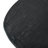36x24x15" Black Oval Coffee Table  Magnesium Oxide Contemporary,Industrial-1823621015