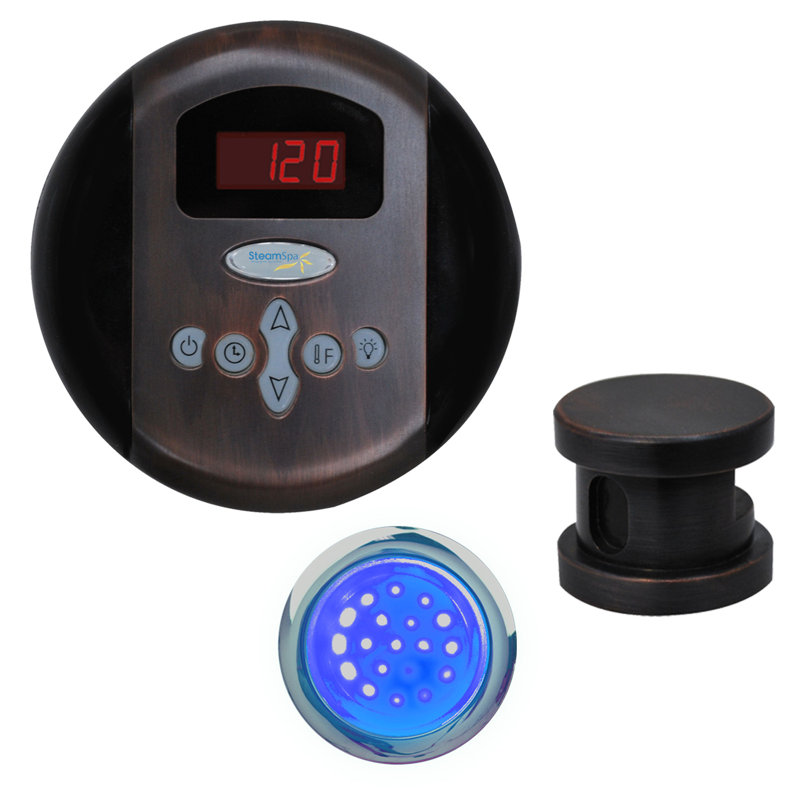 Steam Generator Control, Oil Rubbed Bronze