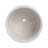 Embossed Botanical Round Footed Outdoor Planter for Home Decor - Elegant Indoor Flower Pots for Living Room Patio Accent - Ivory