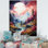 Fantasy Mountain Dreams - Paysage de montagnes, art mural