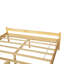 Lit de style traditionnel avec tête et pied de lit, lit en bois de pin avec cadre de lit renforcé-133237755