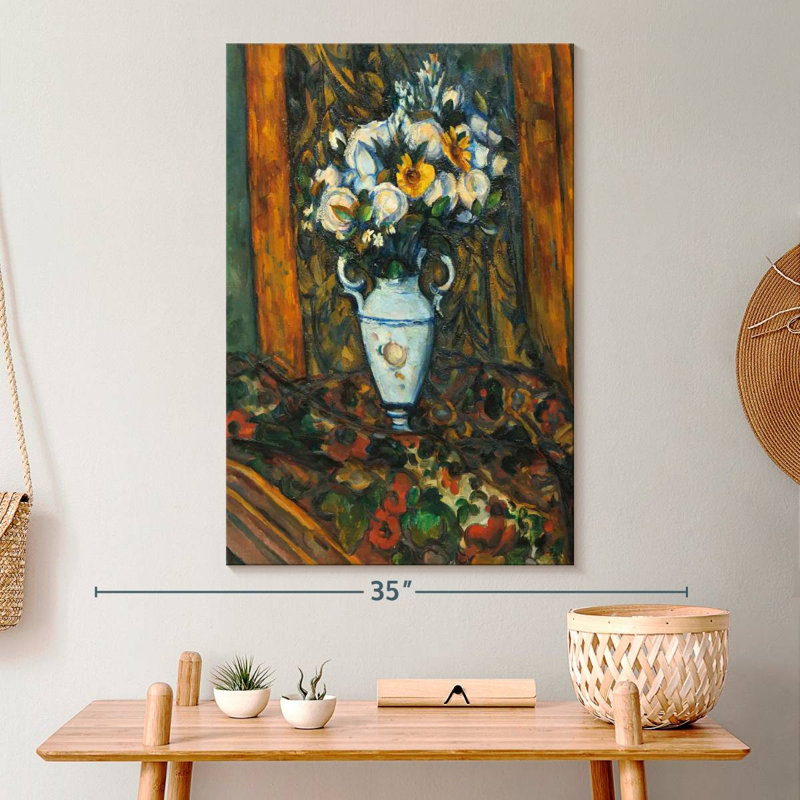 Vase de fleurs 1900-1903, H 30 po x l 20 po