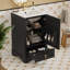 Meuble-lavabo compact de style moderne avec rangement intelligent-832130269
