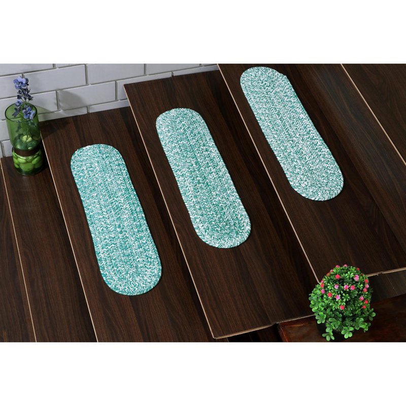 Rustica Stair Tread, Light Green