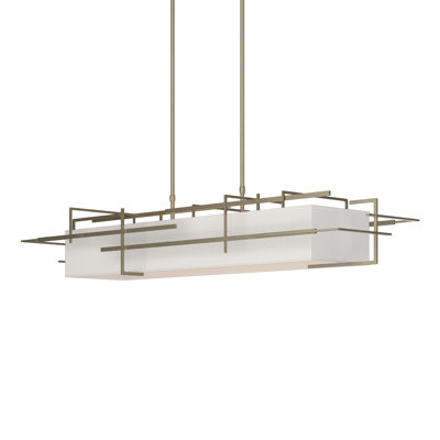 4 - Light Kitchen Island Linear Pendant