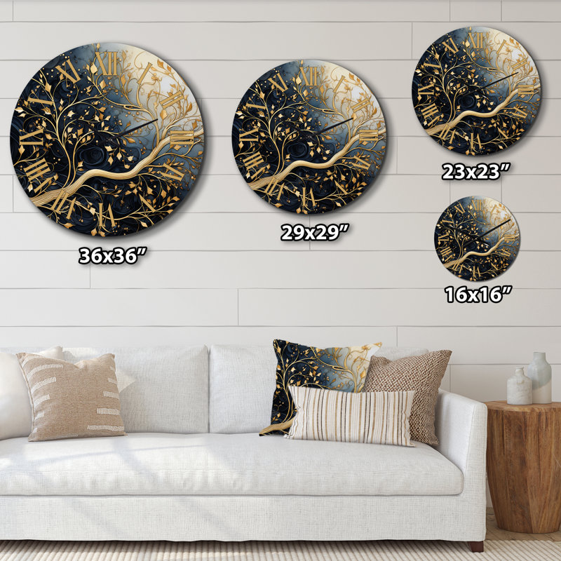 Horloge murale Sharlyn, Grand