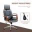 Chaise de bureau, chaise de bureau pivotante à hauteur réglable, noir